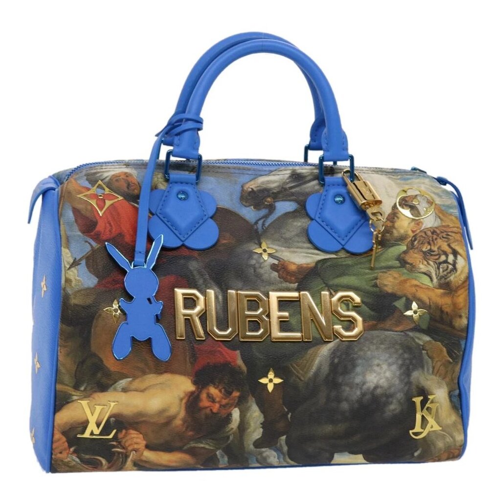 LOUIS VUITTON Masters Collection RUBENS Speedy 30 Hand Bag M43305 LV Auth 47...